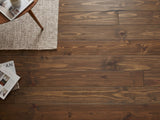 allen + roth Pine Hazlenut hardwood flooring — surface grain detail