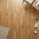 allen + roth Pine Amber hardwood flooring — surface grain detail