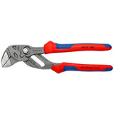 KNIPEX 7.4-in Pliers Wrench, Multi-Component Handles (86 02 180)