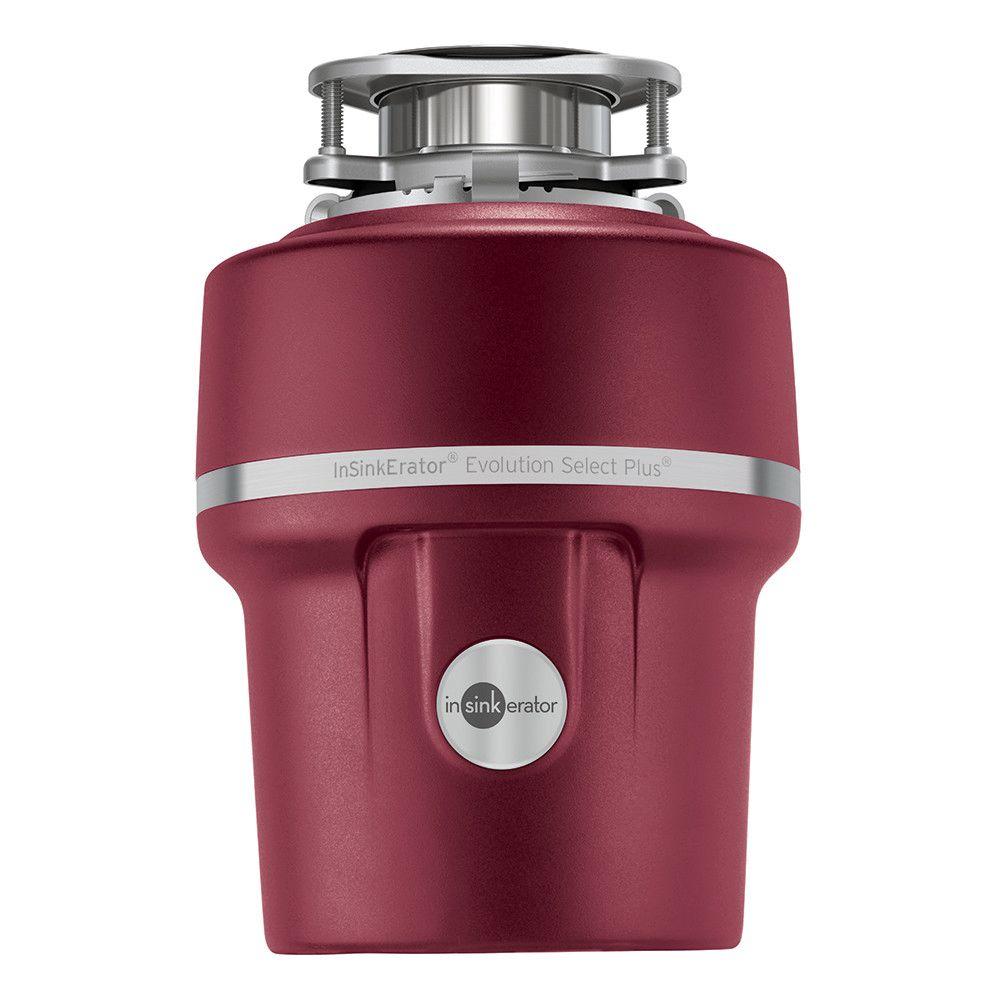 InSinkErator Evolution Supreme SS Stainless Steel 1 HP Continuous Feed Garbage Disposal with Power Cord Kit Included