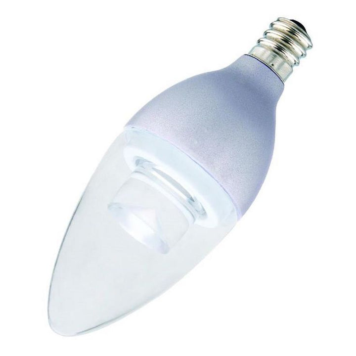 Halco Lighting Technologies 25-Watt Equivalent 3-Watt B11 Dimmable LED Chrome Warm White 2700K Light Bulb 80790