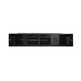 Perfectoe 1,000-Watt 120-Volt Fan-Forced Under-Cabinet Electric Heater in Black - Super Arbor