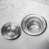 Handmade All-in-One Stainless Steel 33 in. x 22 in. Single Bowl Drop-in Kitchen Sink and Pull-down Kitchen Faucet