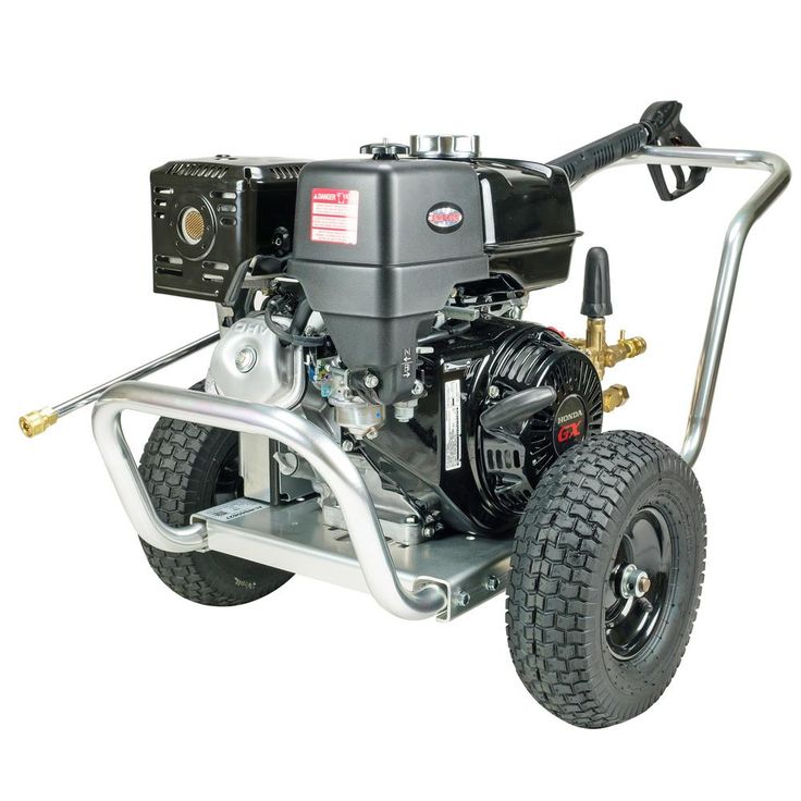 Simpson SIMPSON Aluminum Water Blaster ALWB60827 4200 PSI at 4.0 GPM HONDA GX390 Cold Water Pressure Washer