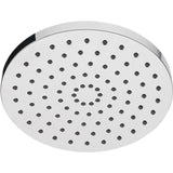 1-Spray 8 in. Single Wall Mount Fixed Rain Shower Head in Chrome