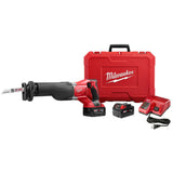 M18 18-Volt Lithium-Ion Cordless SAWZALL Reciprocating Saw W/(1) 3.0Ah Batteries, Charger, Hard Case
