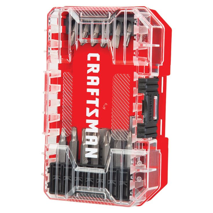 CRAFTSMAN 19-Piece Steel Hex Shank Screwdriver Bit Set