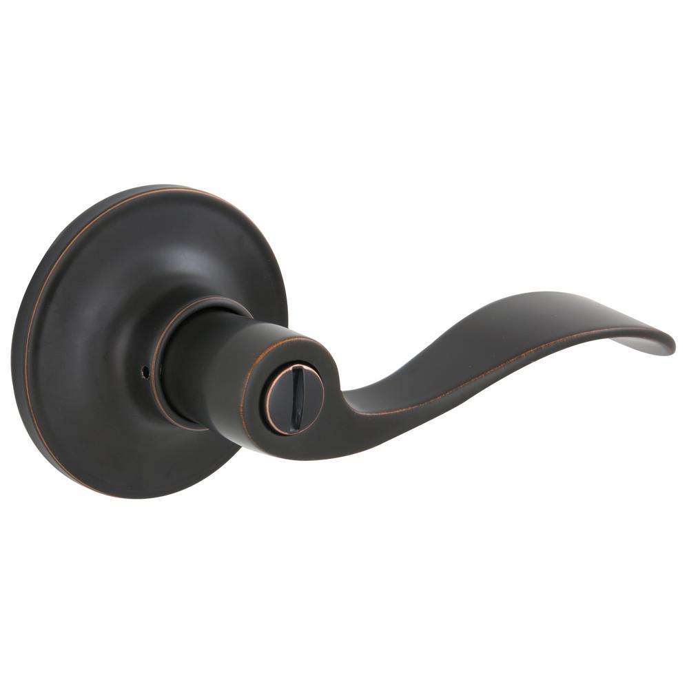 Millstreet Satin Nickel Privacy Bed/Bath Door Lever - Super Arbor