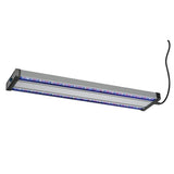 Grow Elite Brushed Nickel Integrated LED 72-Watt Indoor Grow Light Linkable Adjustable Height - Super Arbor