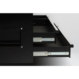 61 in. W x 15.8 in. D 4-Drawer Tool Chest with Power Strip in Black