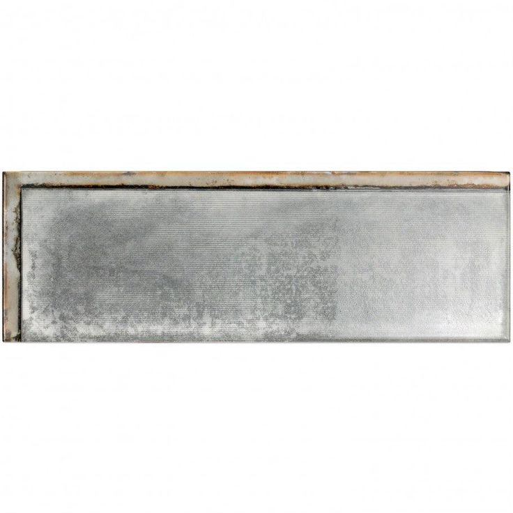 Turbine Industrial Glass Gray 4x12 Ceramic Wall Tile