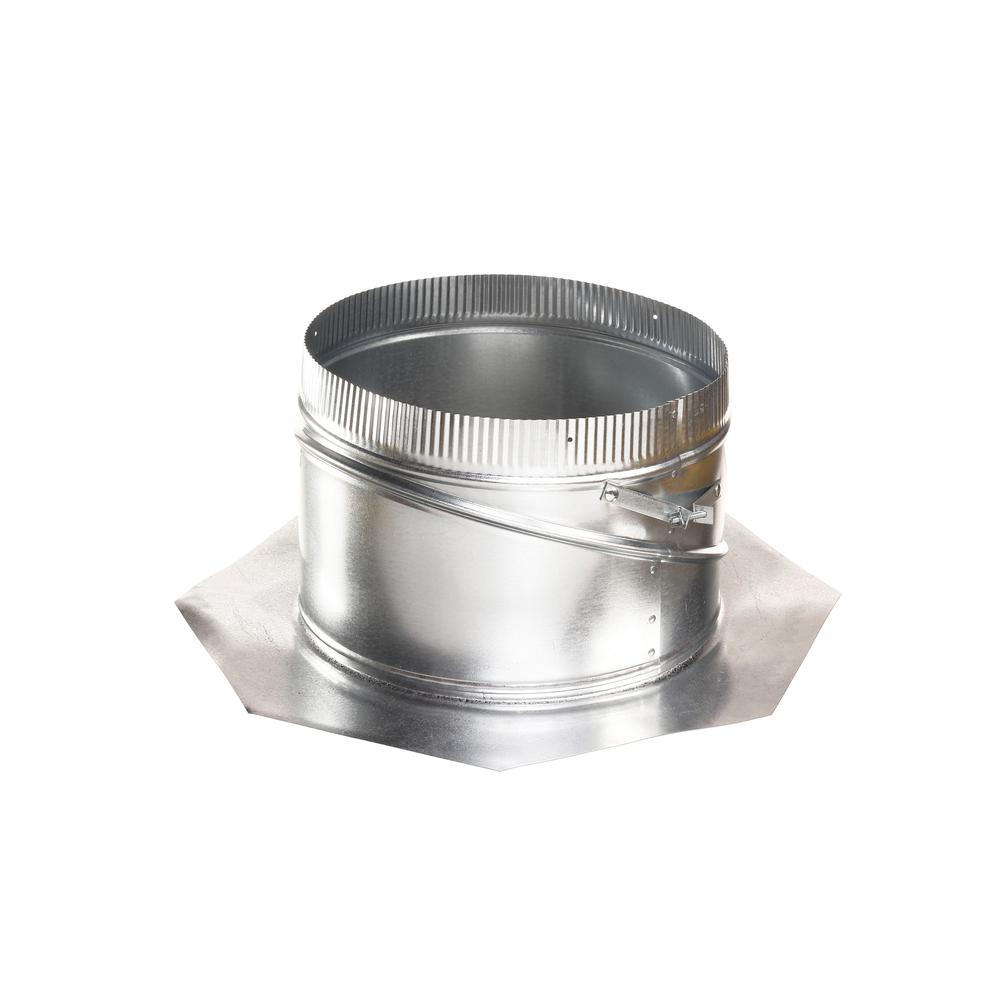 12 in. Galvanized Turbine Base in Mill - Super Arbor