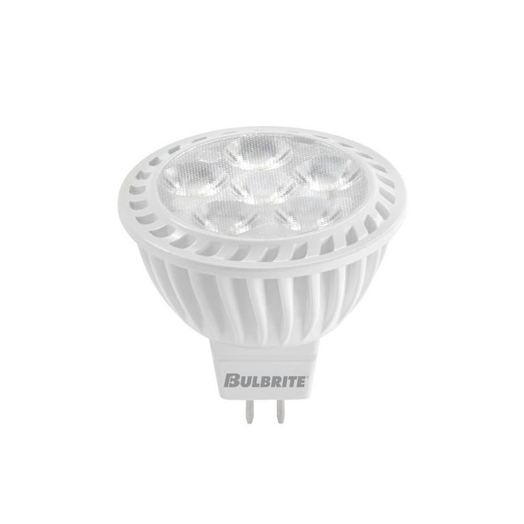 Bulbrite 50-Watt Equivalent Warm White Light MR16 Dimmable LED Narrow Flood Light Bulb (2-Pack)
