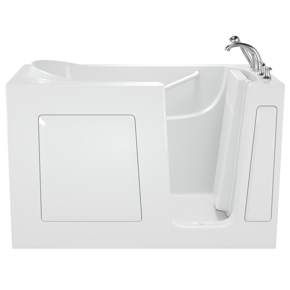 Value Series 60 in. Right Hand Walk-In Bathtub in White - Super Arbor