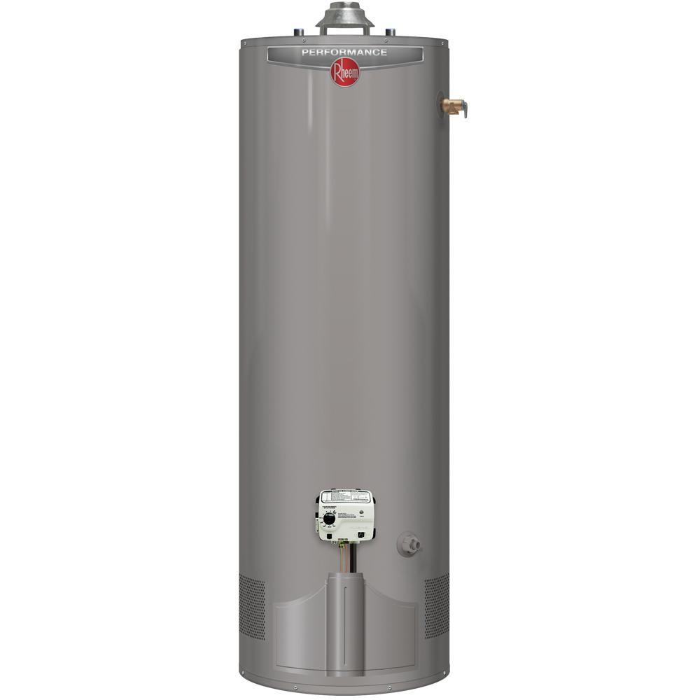 Performance 50 Gal. Tall 6 Year 38,000 BTU Ultra Low NOx (ULN) Natural Gas Tank Water Heater - Super Arbor