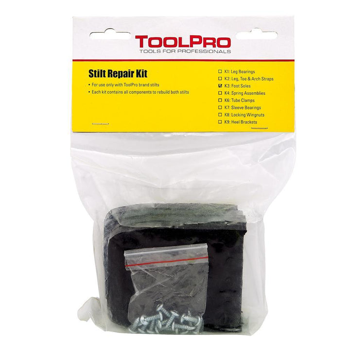 Replacement Soles Kit for Adjustable Drywall Stilts - Super Arbor