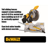 15 Amp Corded 12 in. Compound Double Bevel Miter Saw - Super Arbor