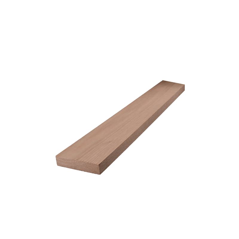Alexandria Moulding 1 in. T x 4 in. W x 4 ft. L Oak Board