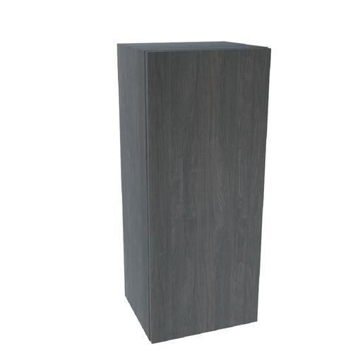Cambridge 12-in W x 36-in H x 12-in D Carbon Marine Wood Engineered Wood Door Wall Stock Cabinet