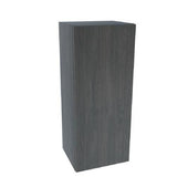 Cambridge 12-in W x 36-in H x 12-in D Carbon Marine Wood Engineered Wood Door Wall Stock Cabinet