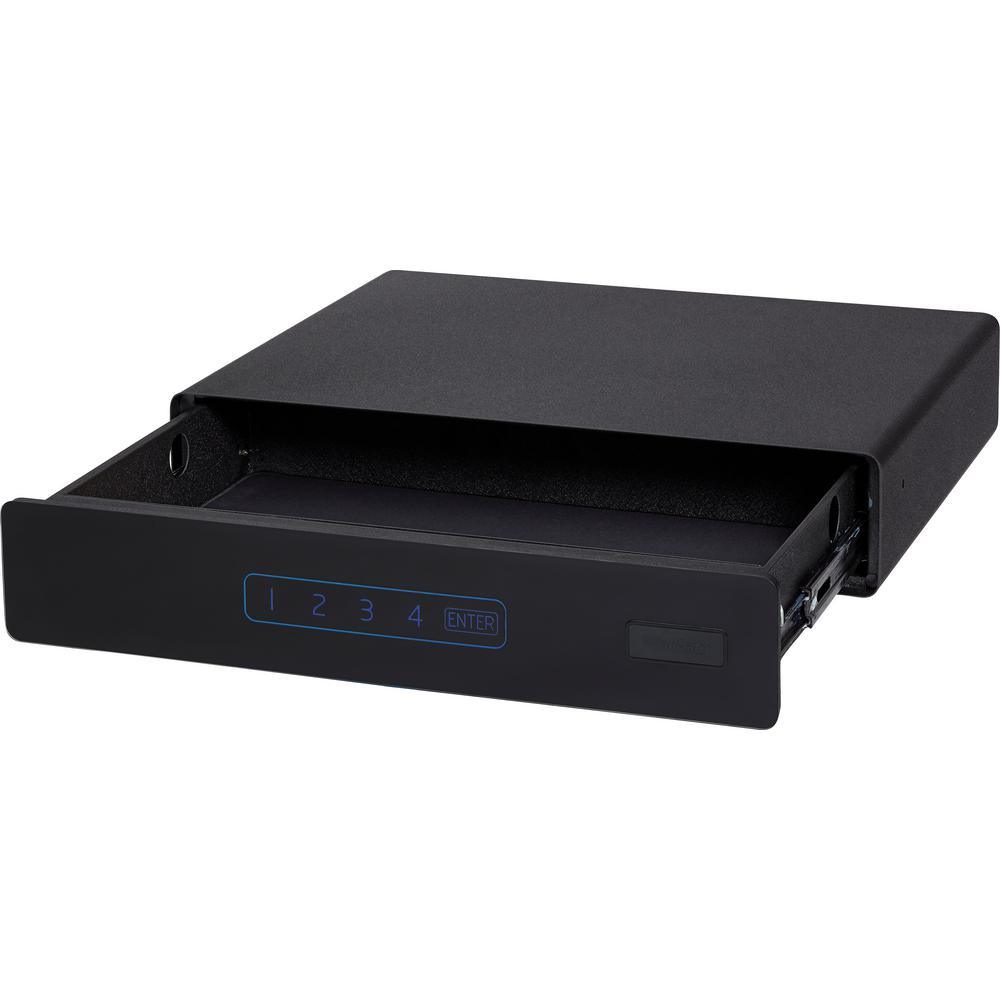 0.6807 cu. ft. 26 in. W x 5 in. H x 20 in. D Medium Under Bed Safe with Digital Lock