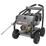 Simpson Super Pro Roll-Cage 4200 PSI at 4.0 GPM HONDA GX390 with AAA Triplex Pump Cold Water Belt Drive Gas Pressure Washer