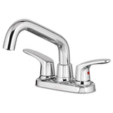 Colony Pro 2-Handle Utility Faucet with Hose End in Polished Chrome - Super Arbor