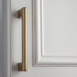 Vail 4 in. Satin Brass Drawer Pull (10-Pack)