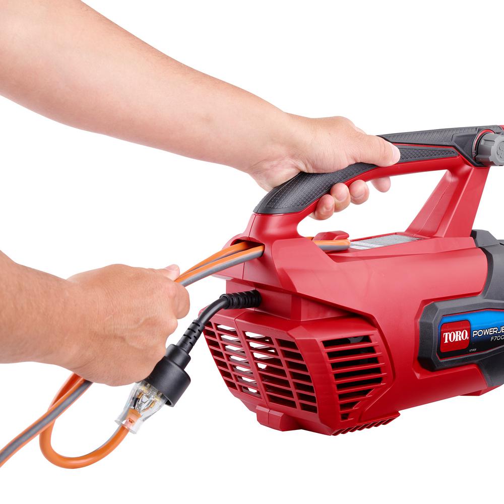 Toro PowerJet F700 140 MPH 725 CFM 12 Amp Electric Handheld Leaf Blower - Super Arbor