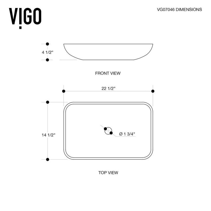 VIGO Amber Sunset Handmade Countertop Glass Rectangle Vessel Bathroom Sink in Light Wood