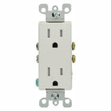 Decora 15 Amp Tamper Resistant Duplex Outlet, Brown - Super Arbor