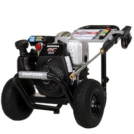 SIMPSON MegaShot 3200 PSI 2.5-Gallon-GPM Cold Water Gas Pressure Washer with Honda Engine - Super Arbor