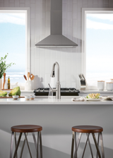 Moen Coretta Single-Handle Pull-Down Sprayer Kitchen Faucet with Reflex and Power Boost, Spot Resist Stainless