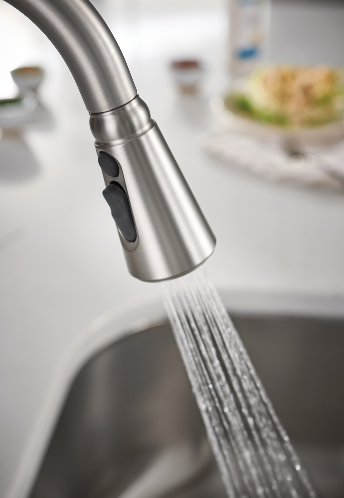 Moen Coretta Single-Handle Pull-Down Sprayer Kitchen Faucet with Reflex and Power Boost, Spot Resist Stainless