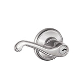 Flair Aged Bronze Keyed Entry Door Lever - Super Arbor
