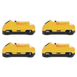 20-Volt MAX Compact Lithium-Ion 2.0Ah Battery Pack (3-Pack) - Super Arbor
