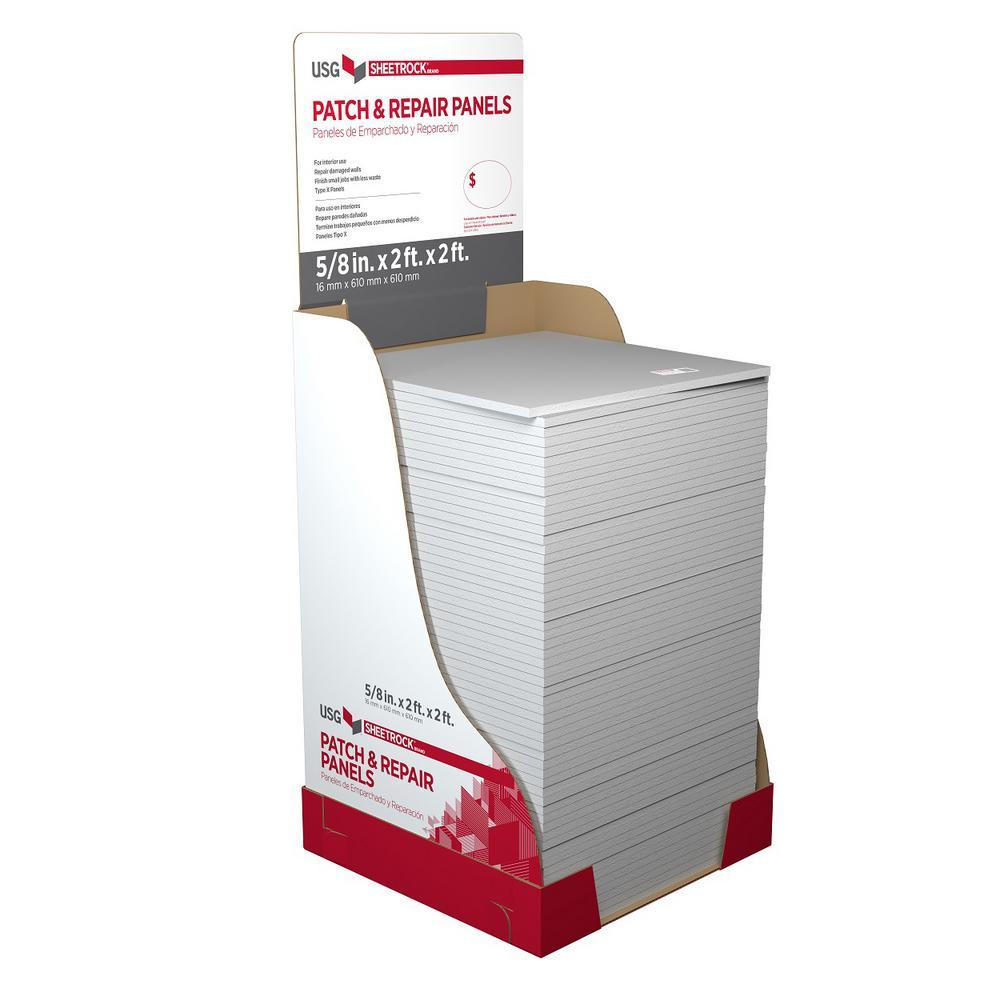 5/8 in. x 23-5/8 in. x 23-5/8 in. Drywall Patching Panel - Super Arbor