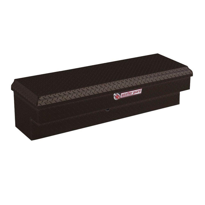 Weather Guard Short Aluminum Lo-Side Truck Box in Black - Super Arbor