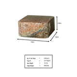 Pavestone SplitRock Medium 3.5 in. x 7 in. x 7 in. Winter Blend Concrete Garden Wall Block (144 Pcs. / 24.5 Face ft. / Pallet) - Super Arbor