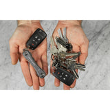Pro Compact Multiple Key Holder with Tile Smart Location in Slate - Super Arbor