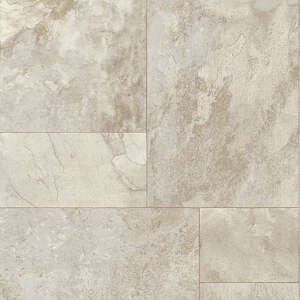 Congoleum AirStep Advantage Savor Sheet Vinyl, 12-ft W x Cut-to-Length, Clam Chowder, Patterned Look, Low-Gloss Finish