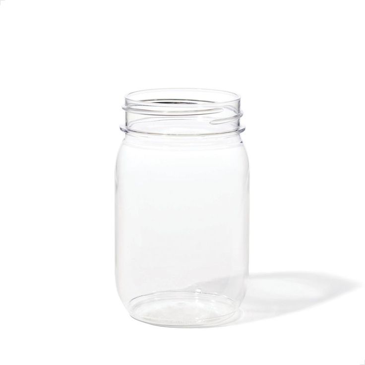 Unbreakable 16 oz. Plastic Mason Jars (Set of 48)