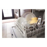 Whirlpool 55-Decibel Front Controls 24-in Built-In Dishwasher with 1-Hour Wash Cycle - White - Super Arbor