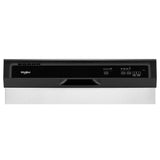 Whirlpool 55-Decibel Front Controls 24-in Built-In Dishwasher with 1-Hour Wash Cycle - White - Super Arbor