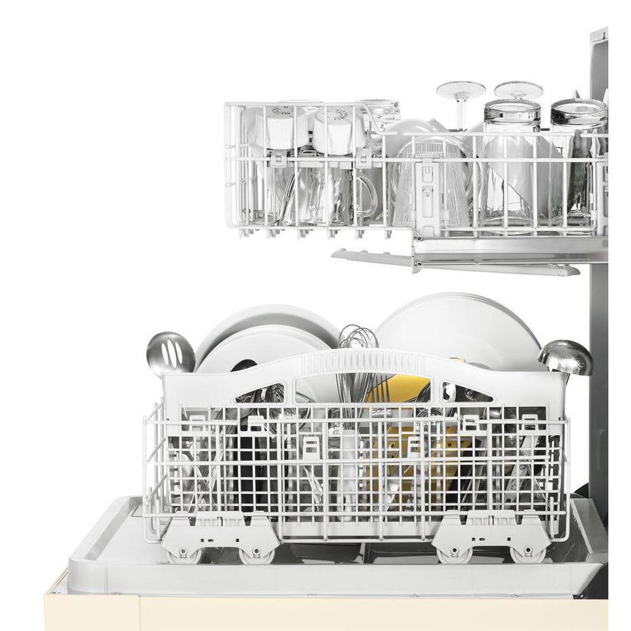 Whirlpool 55-Decibel Front Controls 24-in Built-In Dishwasher with 1-Hour Wash Cycle - White - Super Arbor