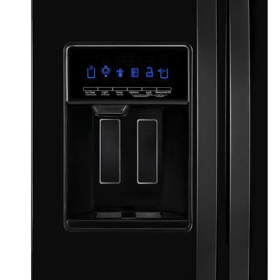 Whirlpool 28.4-cu ft Side-by-Side Refrigerator with Ice Maker (Fingerprint-Resistant Stainless Steel) - Super Arbor