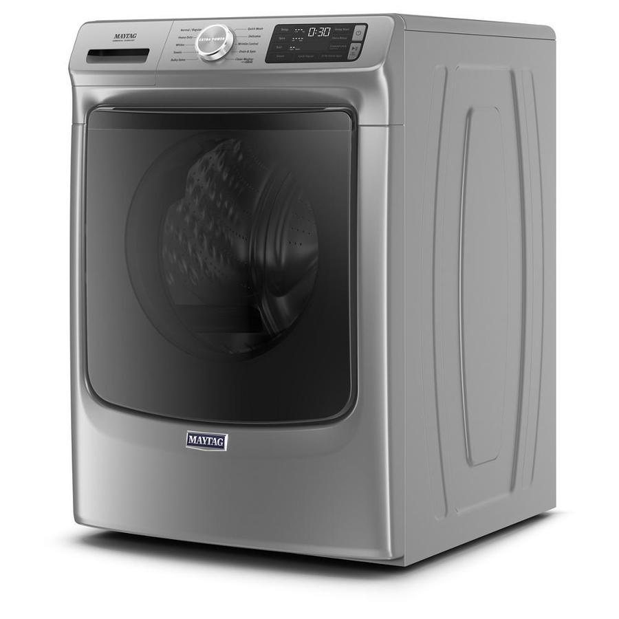 Maytag 4.5-cu ft High-Efficiency Front Load Washer with Extra Power and 12-hr Fresh Spin - White - Super Arbor