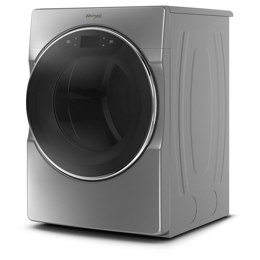 Whirlpool 7.4-cu ft Smart Front Load Stackable Vented Electric Dryer - White - Super Arbor
