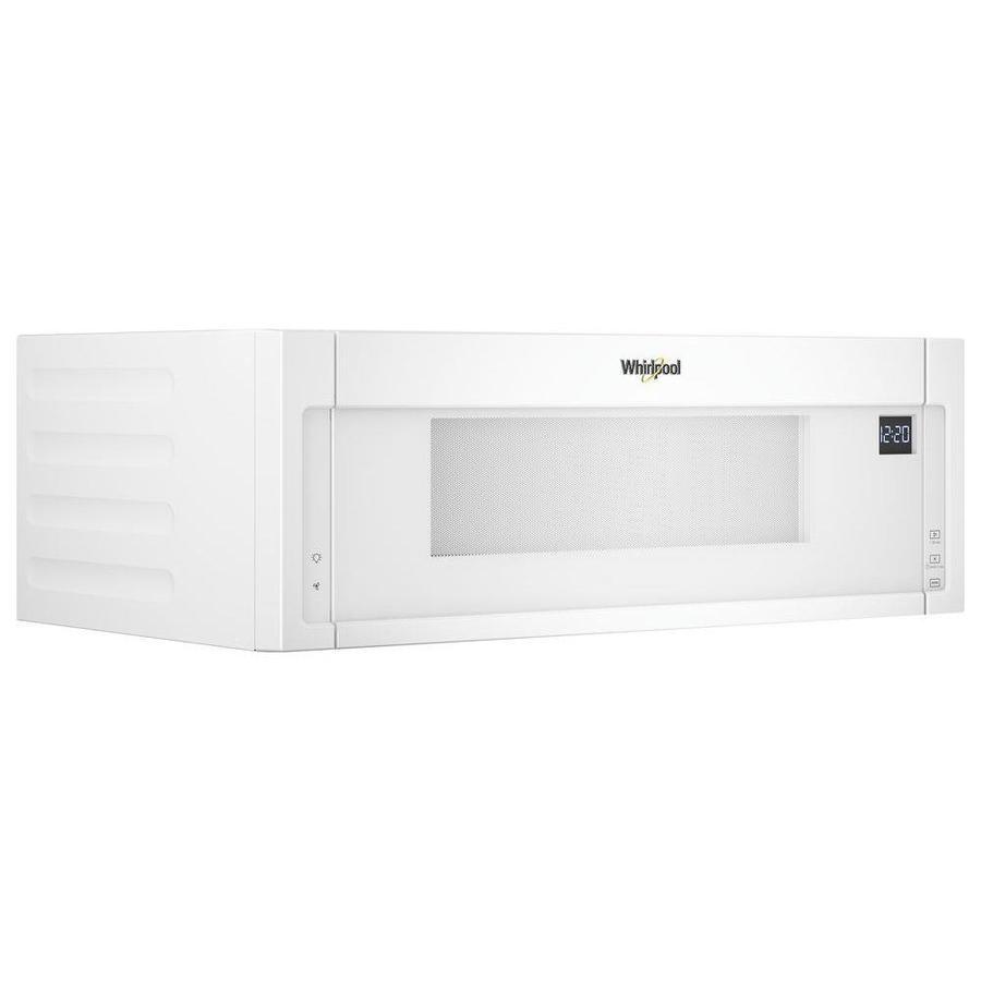 Whirlpool 1.1-cu ft Low Profile Over-the-Range Microwave in Stainless Steel - Super Arbor