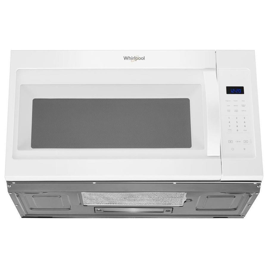 Whirlpool 1.7-cu ft Over-the-Range Microwave with Electronic Touch Controls - Fingerprint Resistant Stainless Steel - Super Arbor